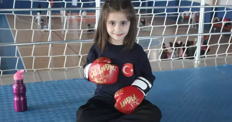 Belinay, parktakileri görüp başladığı sporda Türkiye 3’üncüsü oldu