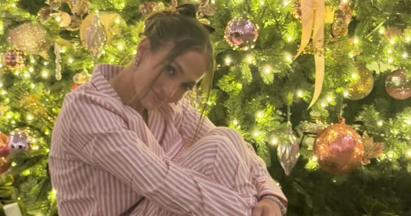 Jennifer Lopez ve ailesinden pijamalı buluşma magazin haberleri