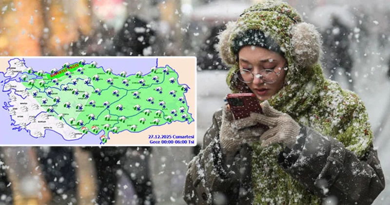 KAR GELİYOR! İçişleri Bakanlığı açıkladı! 22 kent için yoğun kar alarmı SON DAKİKA HABER Son dakika haberleri