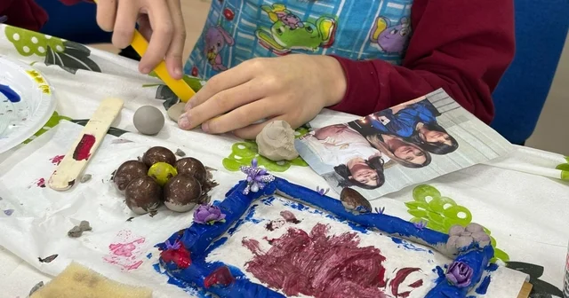 Balıkesir de öğrenciler seramikten çerçeve yaptı Balıkesir Haberleri