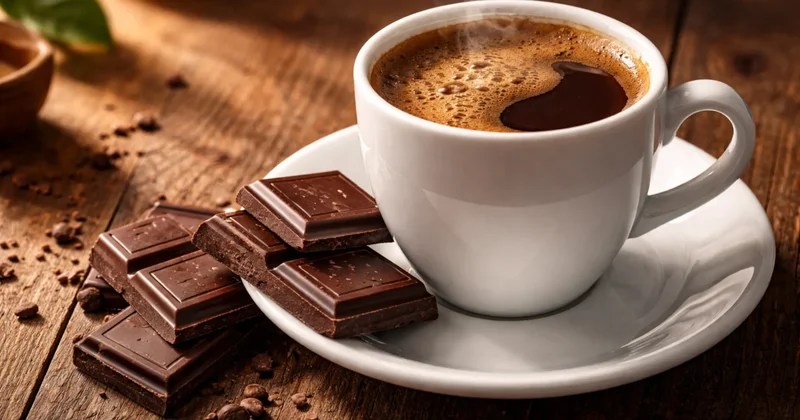 Kahvenin yanında çikolata yiyen herkesi ilgilendiriyor Sözcü Gazetesi