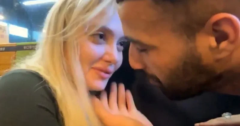 Rus fenomenin korku dolu anları! Kendisini zorla öpmeye çalışan kişiyi kameraya aldı Sözcü Gazetesi