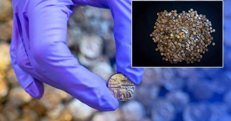 933 adet sikke altın bulundu: Bu bugüne kadar ki en büyük demir çağı hazinesi Sözcü Gazetesi