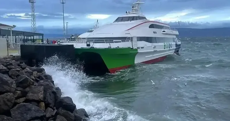 BUDO seferlerine olumsuz hava engeli Bursa Haberleri