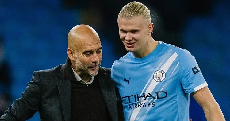 Manchester City de Pep Guardiola nın kilo uyarısına Haaland dan cevap!