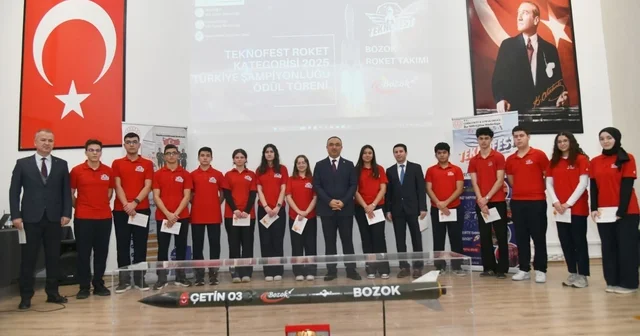 TEKNOFEST te büyük gurur: Tekirdağlı öğrenciler Türkiye birincisi oldu Tekirdağ Haberleri