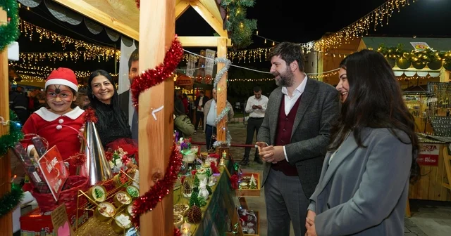 Tarsus ta yılbaşı pazarları kapılarını açtı Mersin Haberleri