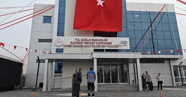 Kayseri OSB Sağlık Merkezi hizmete açıldı Poliklinikte 17, acil sağlık hizmetlerinde 12 personel hizmet verecek Kayseri Haberleri