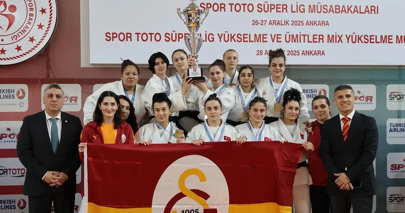 Kadınlar Judo Süper Lig’de şampiyon Galatasaray!