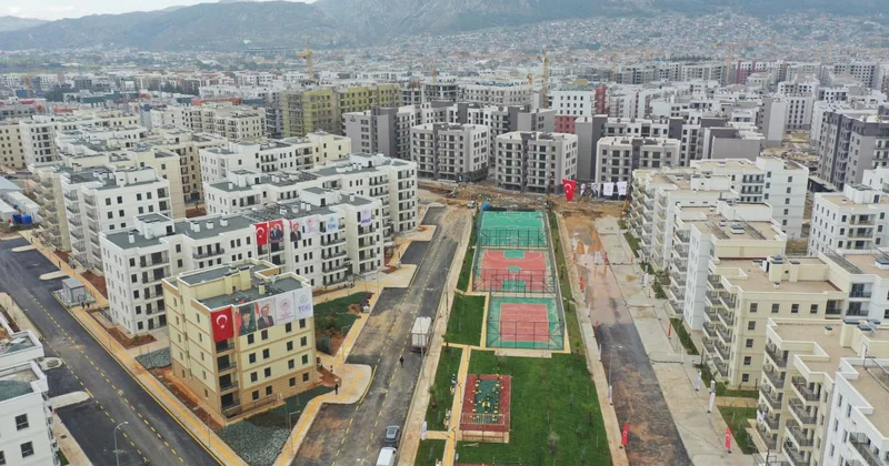 Deprem bölgesinde tarih yazıldı: 455 bin konut hazır