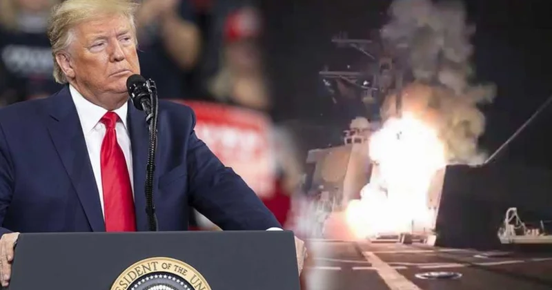 Trump tarayarak gireriz demişti: ABD ordusu saldırılara başladı Sözcü Gazetesi