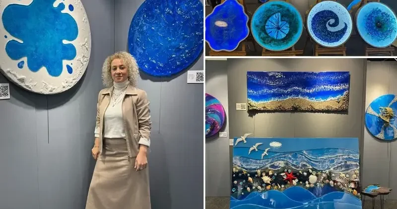 İffet Saraçoğulları’ndan zamana dokunan soyut bir deneyim: Zamanın Ötesinde Hayat Haberleri