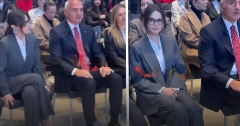 Uzak Şehir in Alya sı protokolde oturduğunu unuttu: 3 saniyelik unutkanlık Sözcü Gazetesi