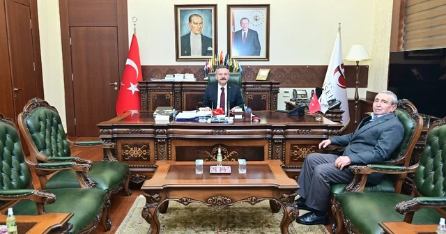 Şehit babasından Vali Aksoy a ziyaret Eskişehir Haberleri