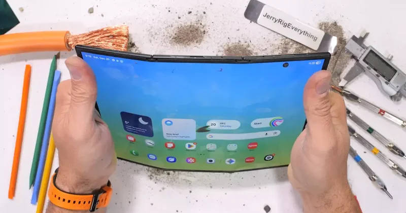 Samsung Galaxy Z TriFold dayanıklılık testine girdi: Sürpriz son!
