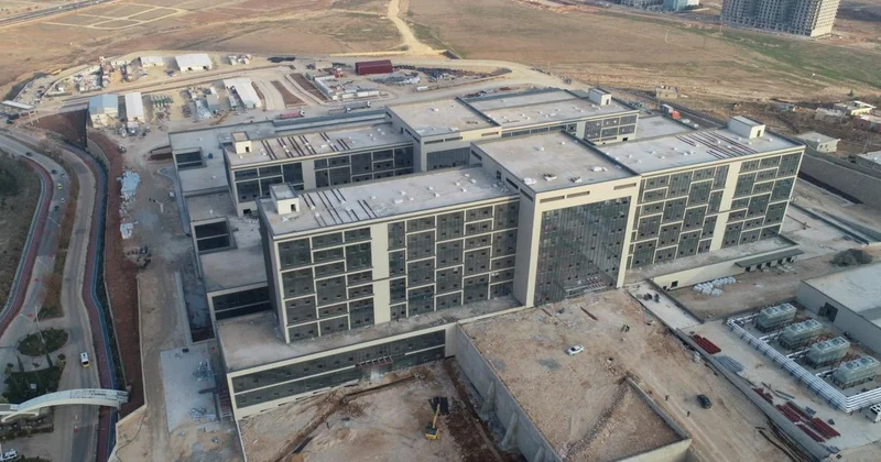 Hızla yükselen Mardin Şehir Hastanesinde sona gelindi
