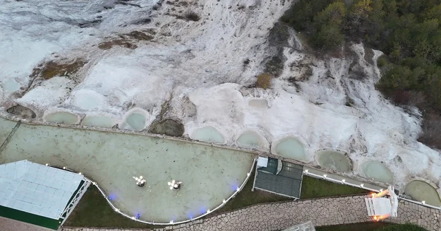 Bolu nun Pamukkalesi nde kış sessizliği Bolu Haberleri