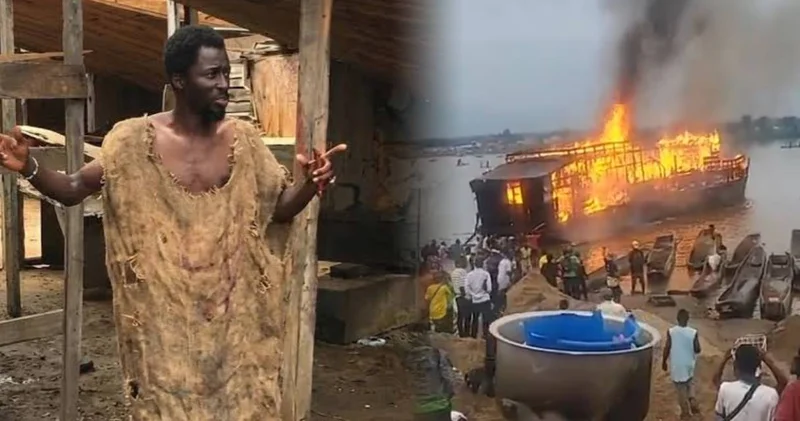 Kıyamet tarihini güncellemişti! Sahte peygambere büyük öfke: Gemiyi ateşe verdiler