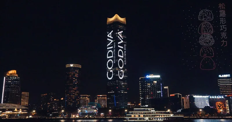 GODIVA nın 100 üncü yıl kutlamaları Şanghay da devam etti