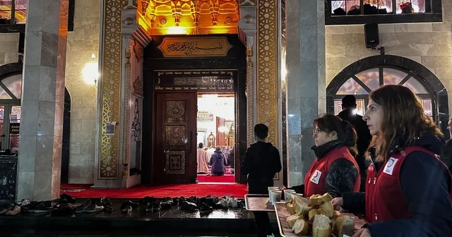 Manisa da Türk Kızılay dan Regaip Kandili nde bin kişilik ikram Manisa Haberleri