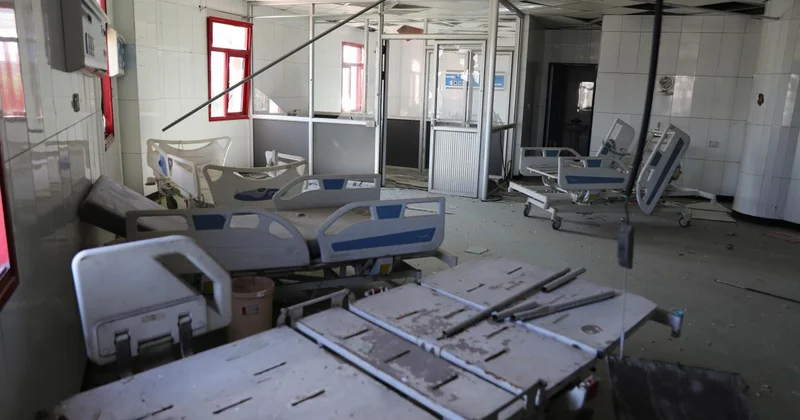 Gazze de El Avde Hastanesi nde yakıt sıkıntısı nedeniyle sağlık hizmetleri durma noktasına geldi