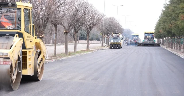 Çorum OSB ye bin 700 ton asfalt serildi Çorum Haberleri