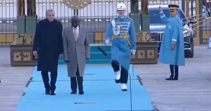 Nijerya Cumhurbaşkanı Ankara da: Erdoğan karşılıyor