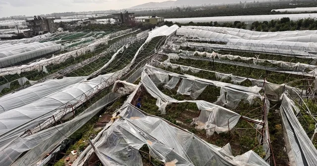 Finike de hortumun verdiği hasar gündüz ortaya çıktı Oğlumun yanına kaçacaktım fakat kaçamadım. Hortum evimin üzerinden geçip gitti Antalya Haberleri