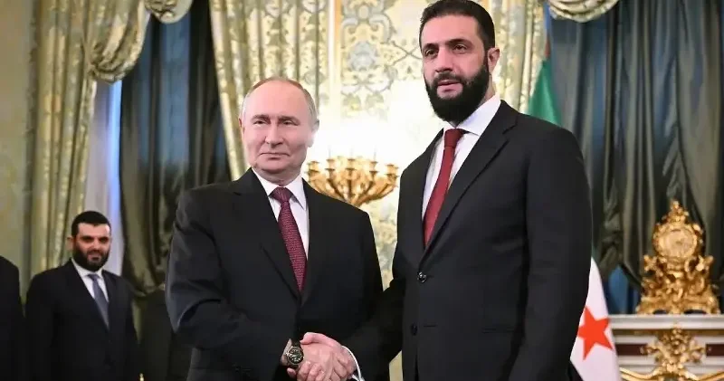 Suriye Cumhurbaşkanı Şara yarın Rus lider Putin le görüşecek Ortadoğu Haberleri