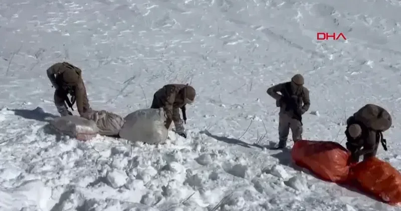 Hakkari’de düzenlenen operasyonda 348 kilo uyuşturucu ele geçirildi