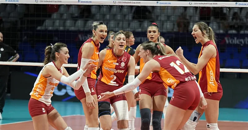 Galatasaray Daikin, Stuttgart ı mağlup etti