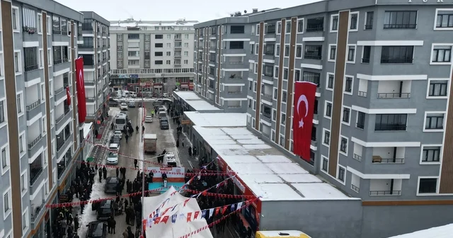 Halk Pazarı nın 12 nci şubesi Aşkale de açıldı Erzurum Haberleri