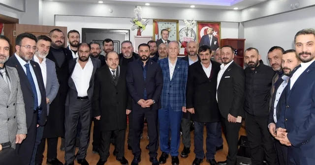 ESOB dan Oto Tamir ve İmalatçıları Odası Başkanı Akdoğan a tebrik ziyareti Erzurum Haberleri