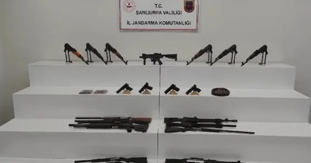 Şanlıurfa da çok sayıda silah ve mühimmat ele geçirildi: 7 gözaltı Şanlıurfa Haberleri