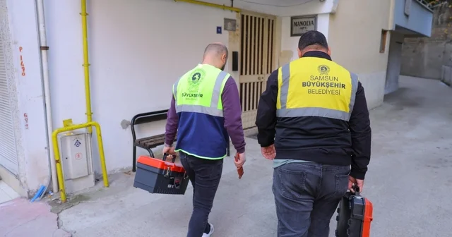 Samsun Büyükşehir den 17 ilçeye ev içi tutunma aparatı desteği Samsun Haberleri