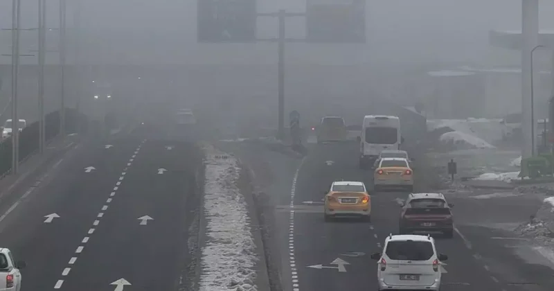Diyarbakır’da sis etkisini sürdürüyor