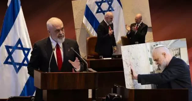 Edi Rama dan İsrail Meclisi nde skandal sözler! Katili övdü, Gazze için skandal öneride bulundu