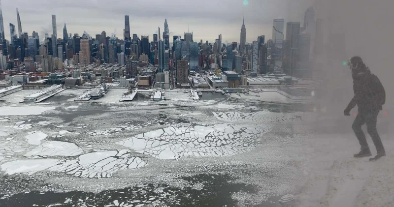 “Beyaz kabus” şehri esir aldı! New York donuyor