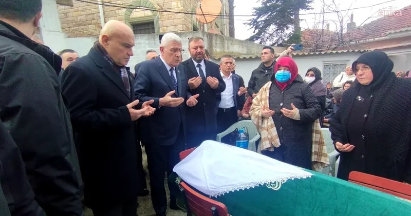İYİ Partili Turhan Çömez in annesi son yolculuğuna uğurlandı
