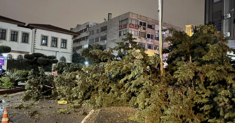 Antalya da hortum etkili oldu