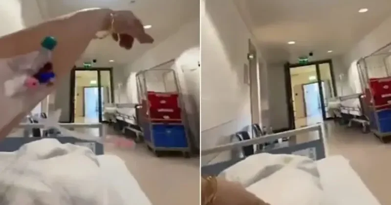 Alman gurbetçinin hastane isyanı: Acilden girdiğim halde koridorda yatıyorum!