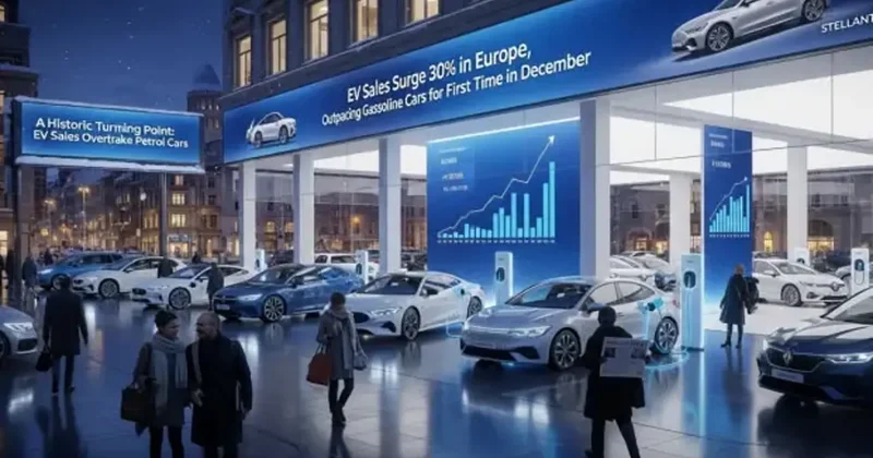 Benzinli araç saltanatı bitiyor: Avrupa da elektrikli modeller zirveye yerleşti