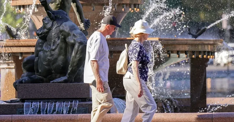 Avustralya da rekor sıcaklık! 50 dereceye ulaştı