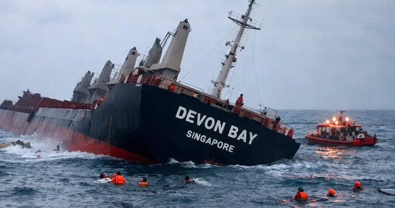 Dünyanın en tehlikeli kargosunu taşıyordu: Kaptanla birlikte 4 denizci kayıp