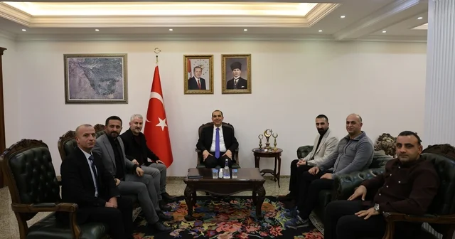 IÇGC den Vali Taşolar a hayırlı olsun ziyareti Iğdır Haberleri