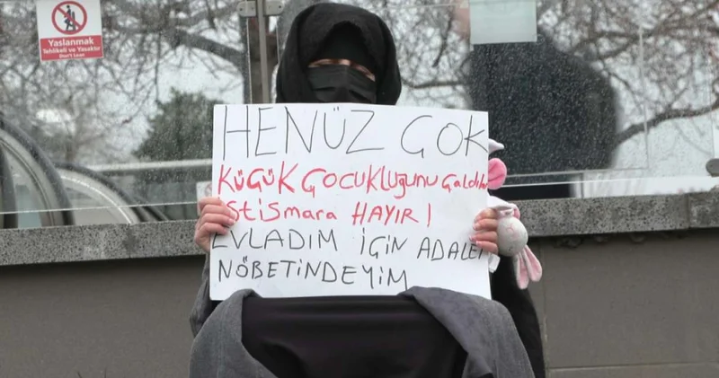 İstismarcısıyla evlendirilmişti! Şimdi kızı için adalet arıyor