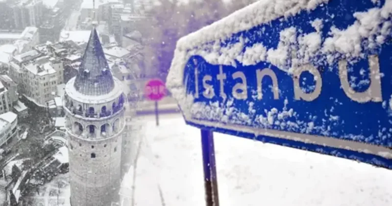 SON DAKİKA HAVA DURUMU UYARISI! İstanbul a lapa lapa kar geliyor! Meteoroloji o tarihlere işaret etti