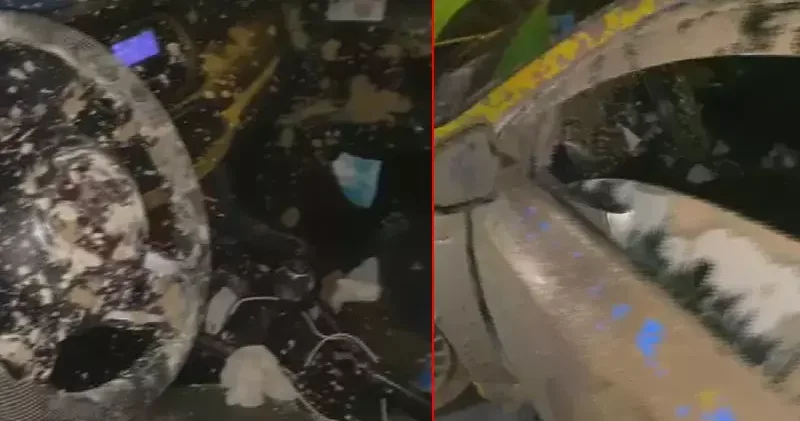 İstanbul Havalimanı ndan taksiye binen yolcular şoförü darbedip kaçtı