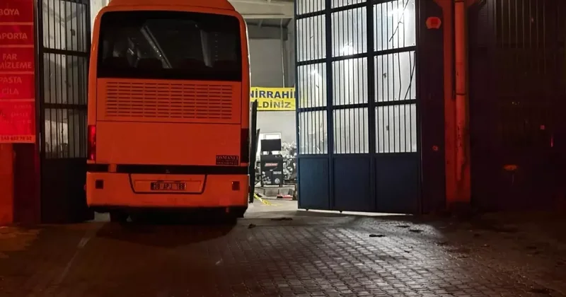 Kayseri de Otobüs Altında Kalan Tamirci Hayatını Kaybetti