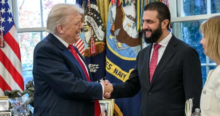 ABD Başkanı Trump: Şara ile güzel bir sohbetimiz oldu